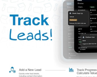 Notion Sales CRM-sjabloon | Leadtracker, formulieren, rapportage