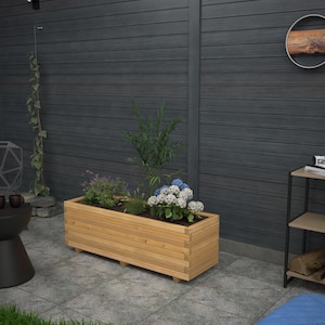 110cm Long Wooden Planters