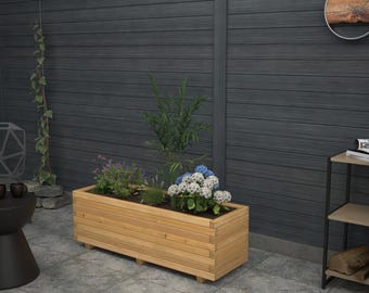 110cm Long Wooden Planters