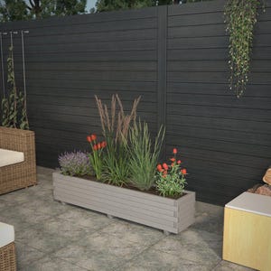 145cm Long Wooden Planters