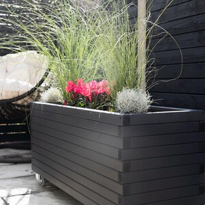 Long Wooden Planters Bespoke Sizes image 3