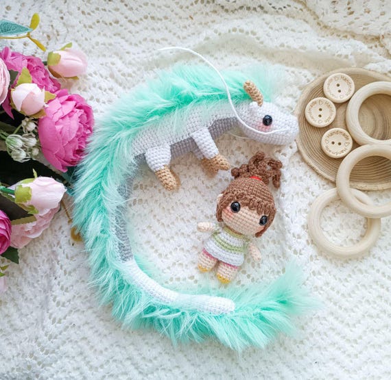 ハクドラゴンぬいぐるみ：千と千尋の神隠しにインスパイアされた