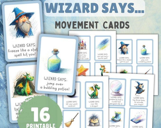SIMON SAYS | Movement | Kids Exercises | Flash Cards for Kids | Yoga ...