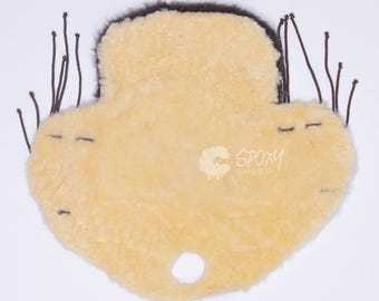 Sheepskin Saddle Cover – Western Style | Wool Saddle Pad for Horse Riding
