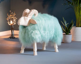 羊のスツール（ラム） - Etsy 日本