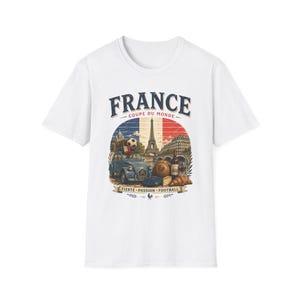 France World Cup 2026 Shirt, France Soccer Retro Tee, Vintage French Football T-Shirt, Paris France Fan Gift, French Travel Shirt image 8
