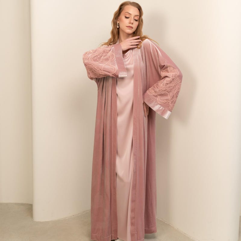 Velvet Silk Abaya