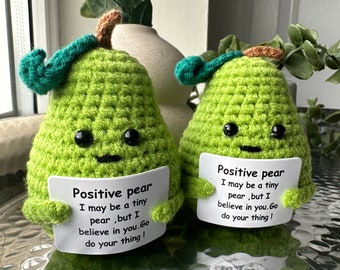 Positive Pear Crochet - The Positive Potato’s Green Sibling