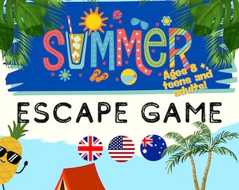 Summer Activities for Kids | Printable Escape Game & Family Fun