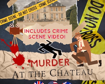 Immersive Unsolved Detective Case File | Murder Mystery Downloadable Crime Games | Date Night Ideas | Print and Solve at Home