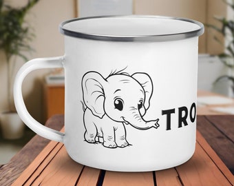 Elephant's TROOOOT | Trumpeting elephants | Cute Gift Mug