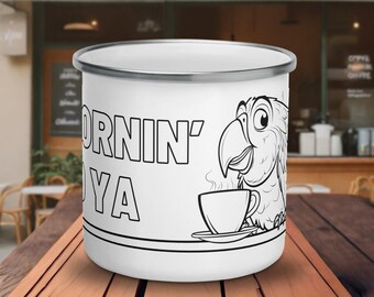 Goofy Parrot | Lightweight, Durable, Parrot coffee cup!