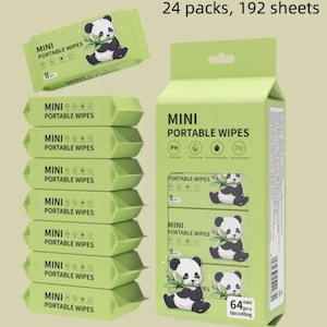 Portable Wipe Packets
