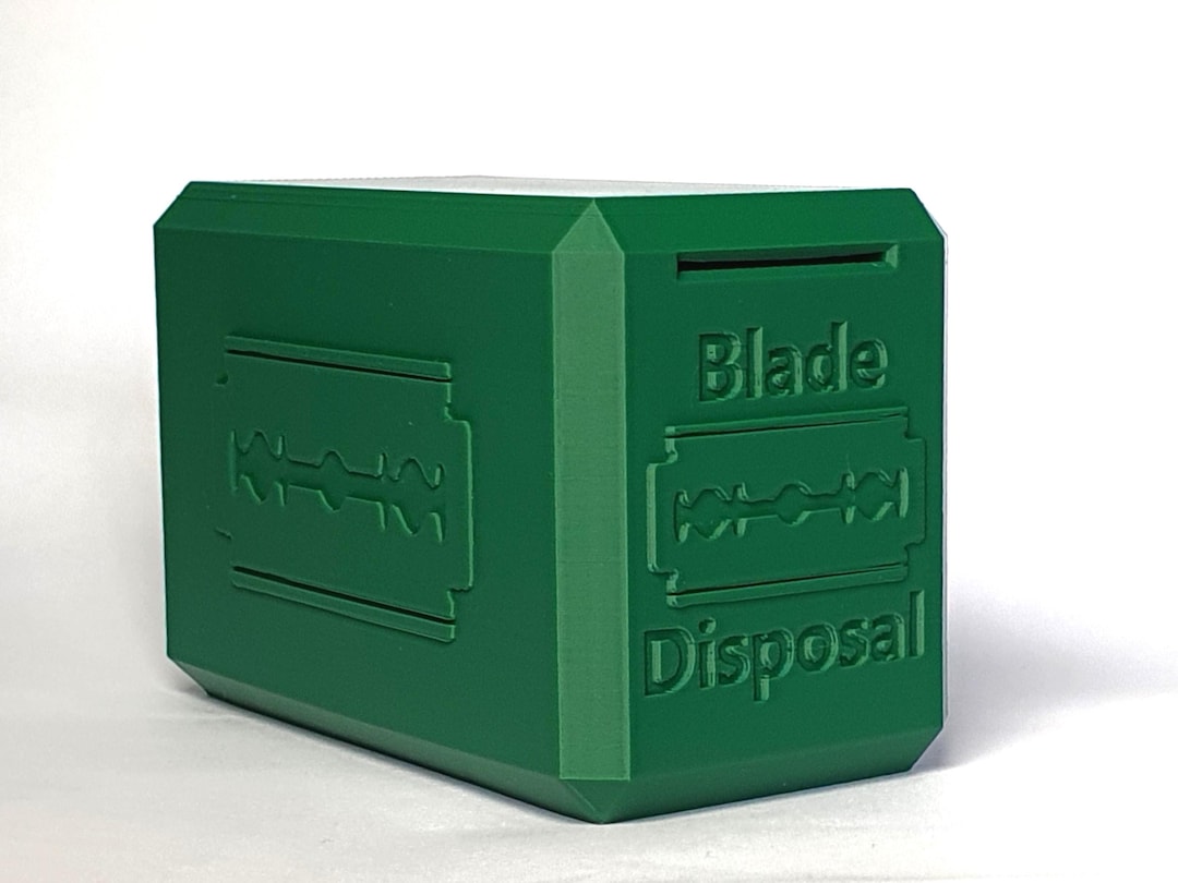 Blade Disposal Box - DE Safety Razor Sharps Bin - Etsy
