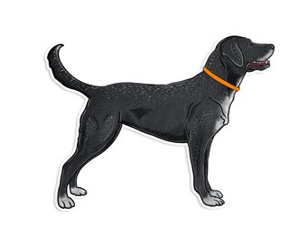 St John's Water Dog Sticker