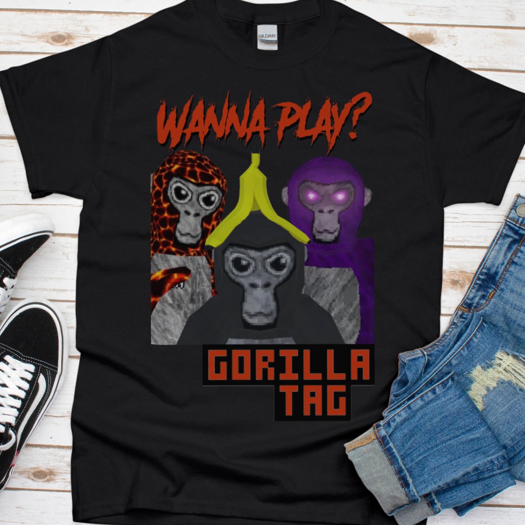 Gorilla Tag Shirt, Gorilla Tag, Kid Gorilla Tag Shirt, Monkey Tag Shirt ...