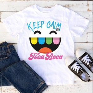 kids toca shirts, toca boys shirt, toca gifts for boys, tocaboca shirts, tocalife kids shirts, toca birthday, toca party, toca kids shirts