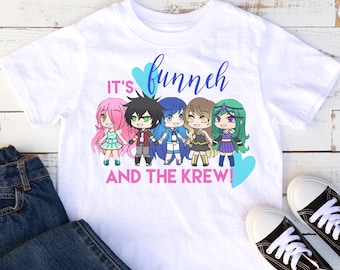 Funneh shirt, Its Funneh, funny krew shirt, Funneh Birthday, Funneh cake topper, funneh boys shirt, Funneh krew bears, Funneh party supplies