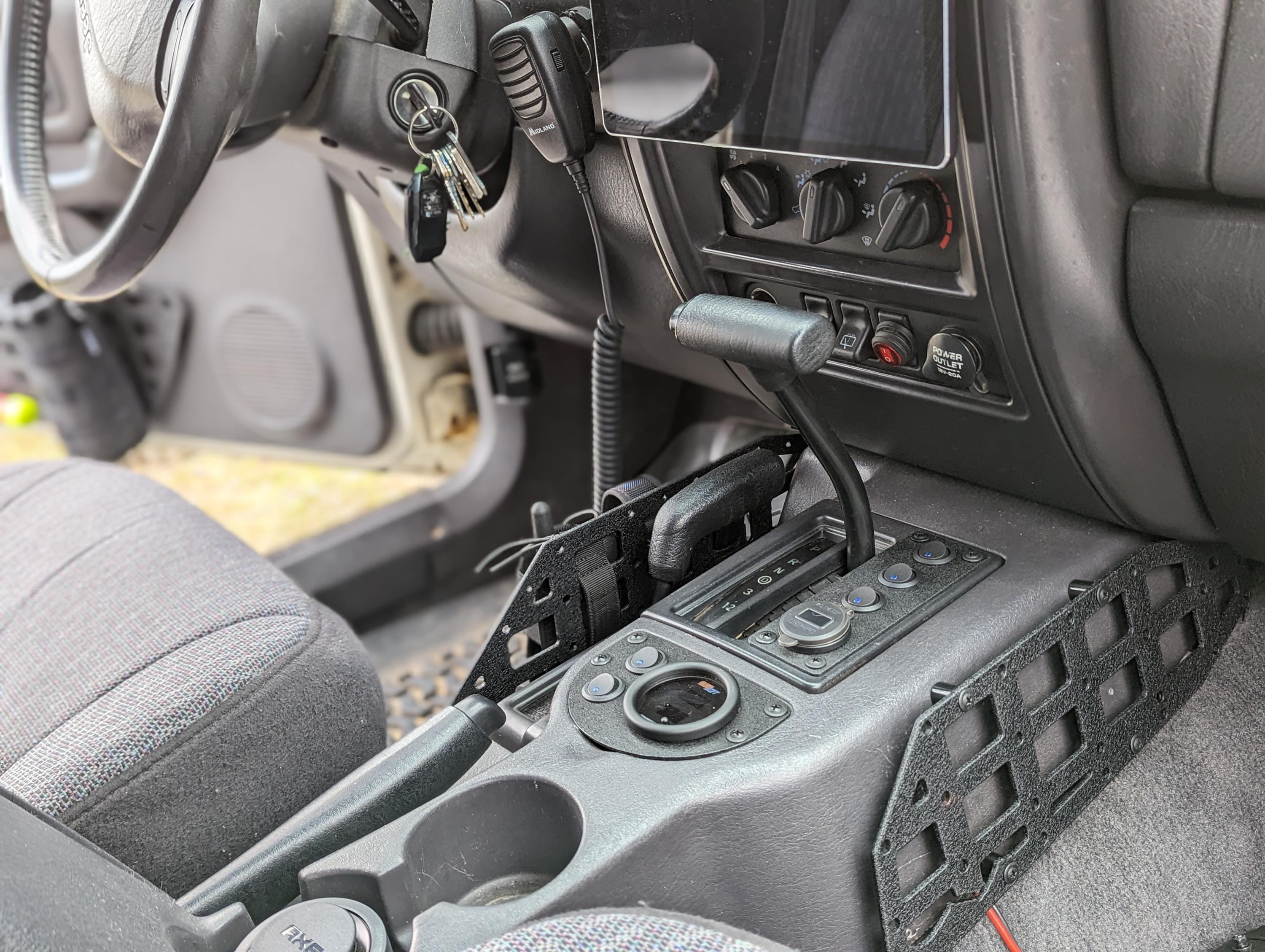 Center Console MOLLE Panels for Jeep XJ - Etsy