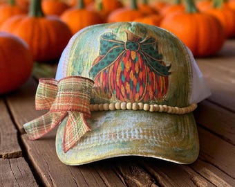 Pumpkin Patch Trucker Hat