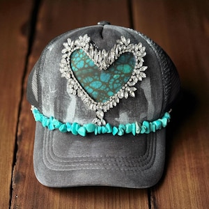 Turquoise Is Love Trucker Hat