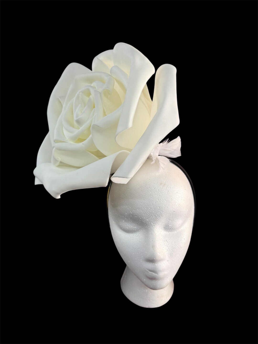 Rose Derby Headband - Etsy
