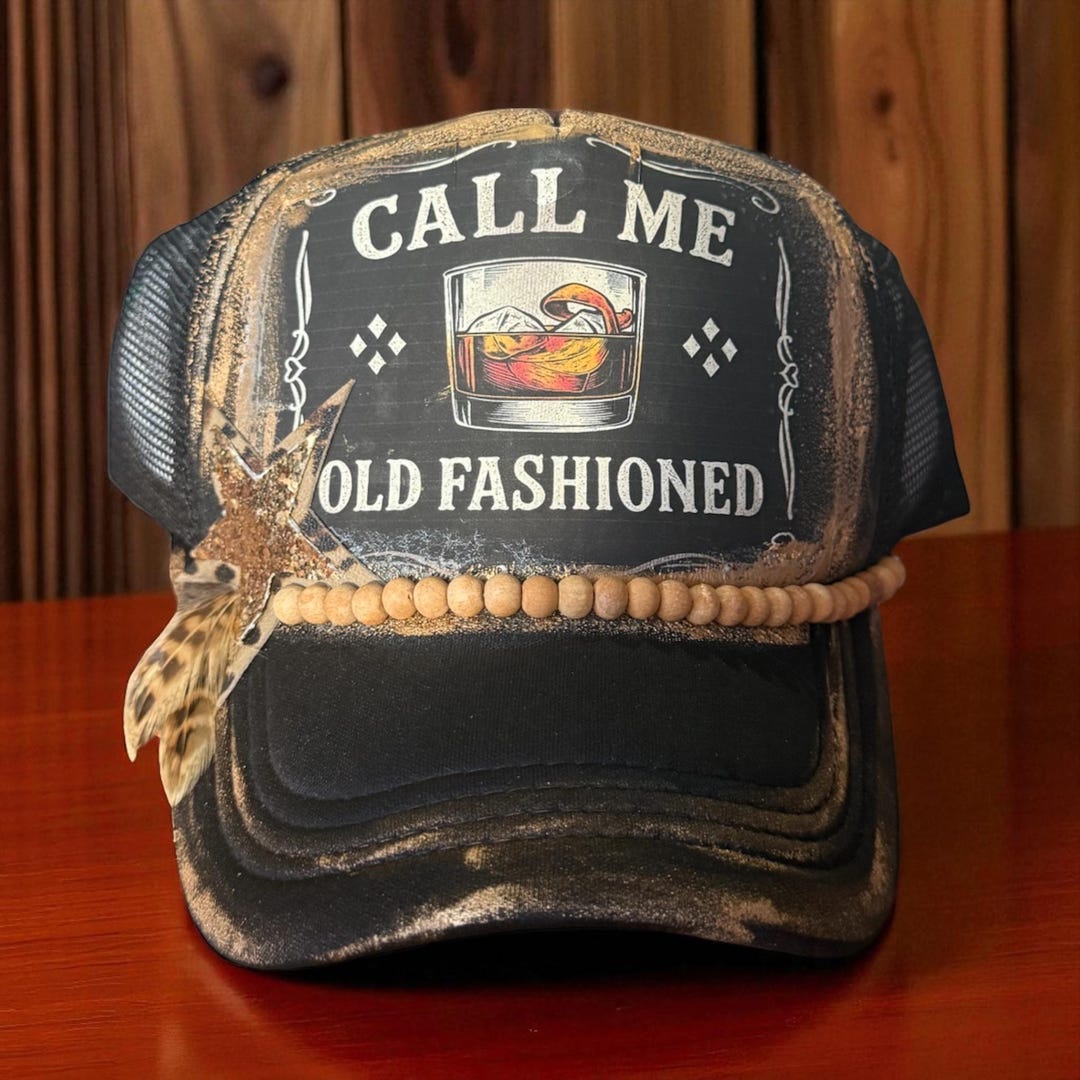 Old Fashion Trucker Hat - Etsy