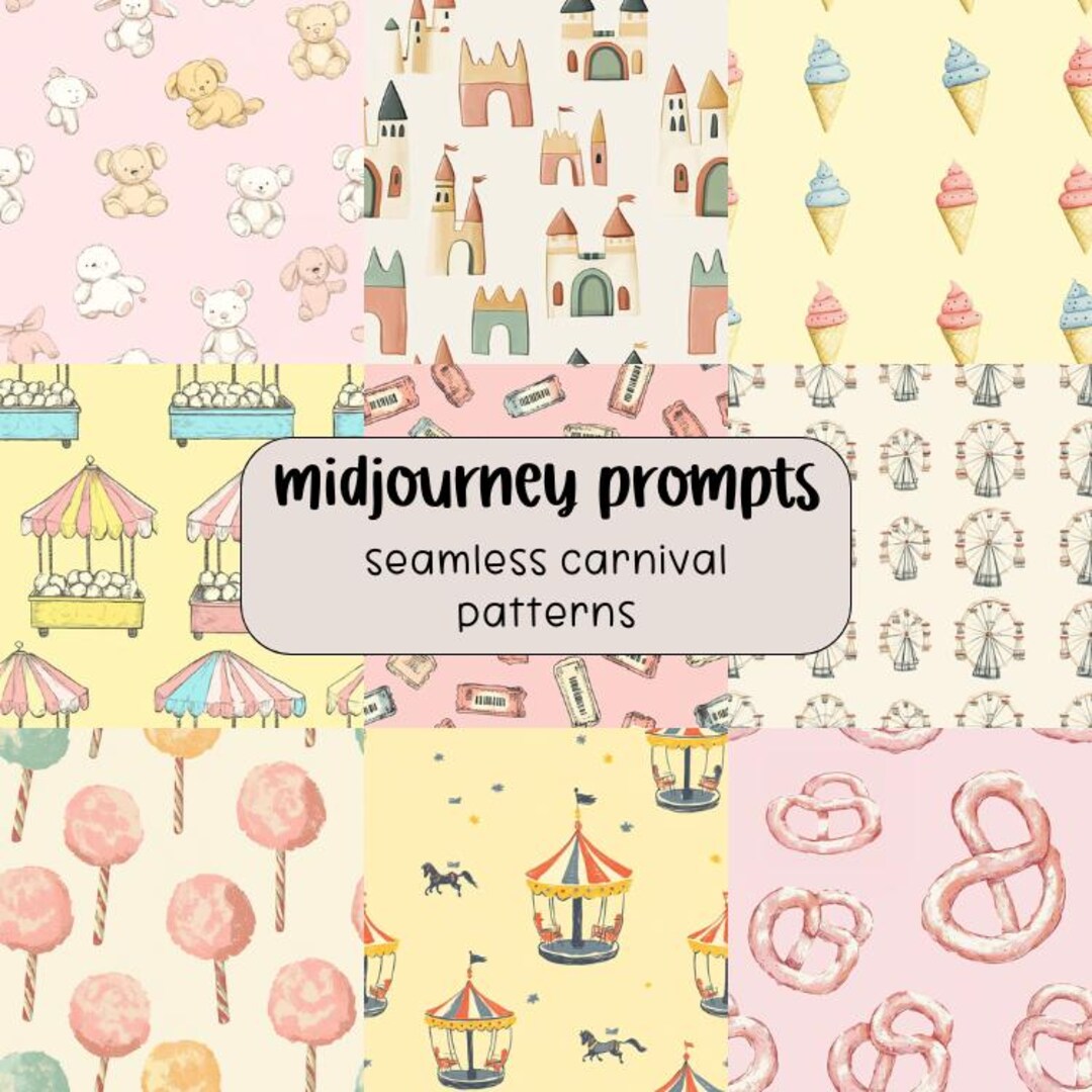 Midjourney AI Prompts for Carnival Patterns - Etsy