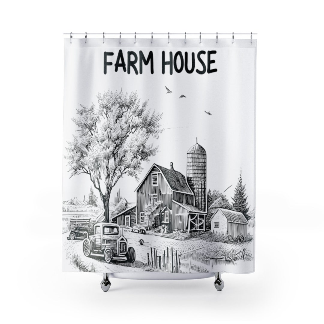 Farm Charm Shower Curtain NCU0NNT2959