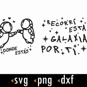 Zwiedziłem tę galaktykę dla Ciebie SVG, Galaxy Png, Love Svg, DXF, pliki cięte dla Cricut i Silhouette, natychmiastowe pobieranie, COD128