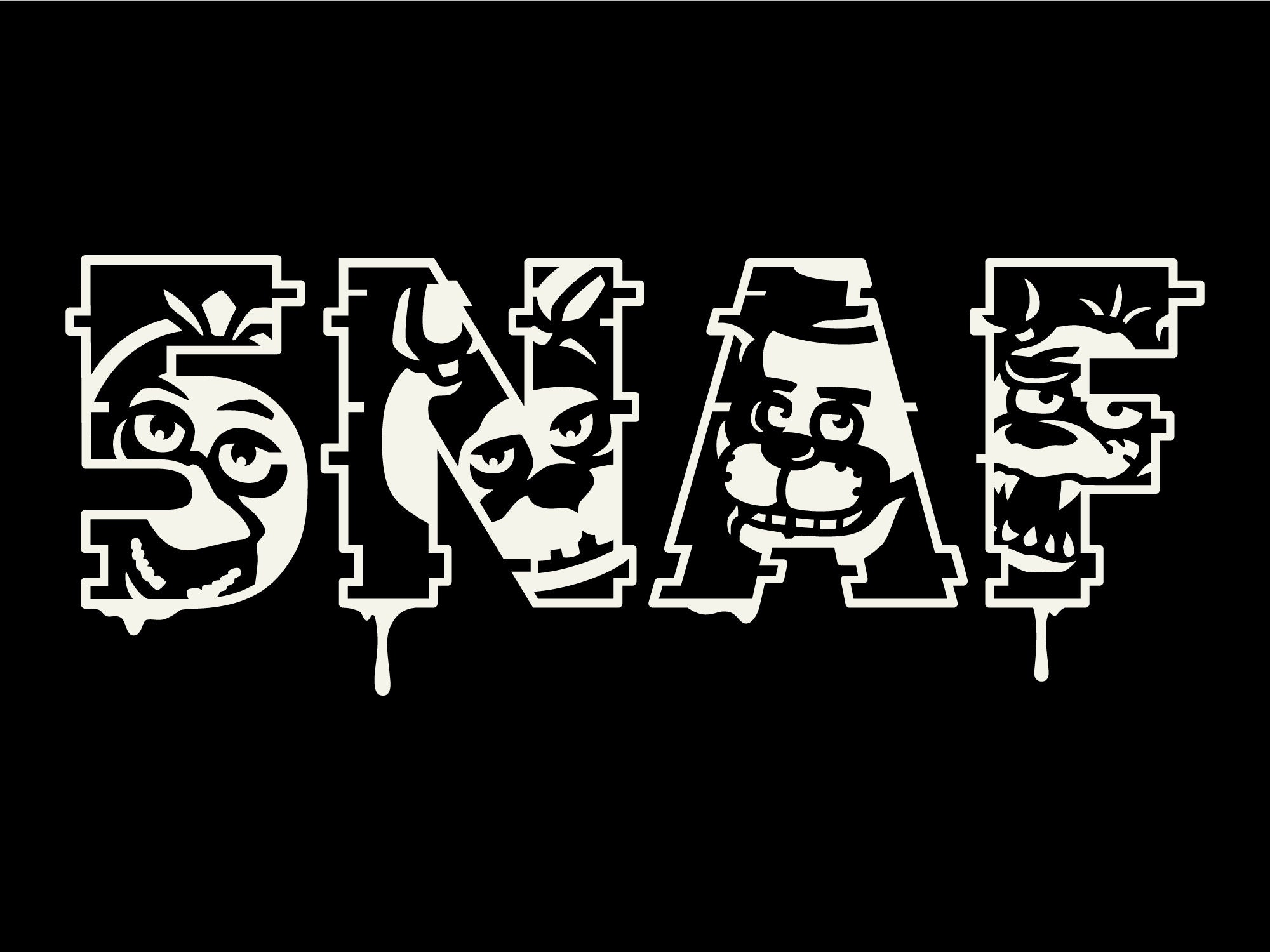 FNAF Svg, 5NAF SVG, Cut Files for Cricut and Silhouette, Svg, Png