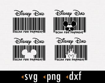 Papà Scansione per pagamento SVG, Scansione per pagamento Svg, Papà Pagamento Png, dxf, Taglia file per Cricut e Silhouette, download istantaneo, COD113