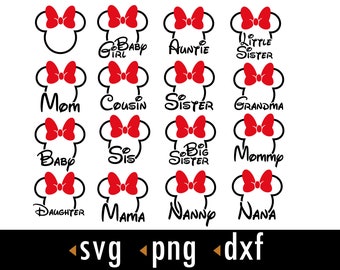 Viaggio di famiglia, Pacchetto famiglia SVG, Mamma Svg, Papà Svg, Baby Svg, File tagliati per Cricut, download istantaneo, COD074