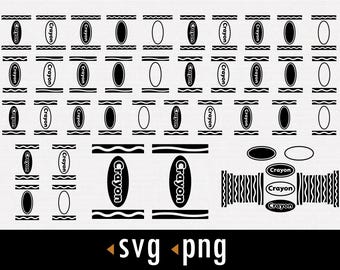 Crayon Svg, Crayon Halloween Svg, Crayon Wrapper Png, Crayon Diy Svg, Cut files for Cricut, instant download, COD117