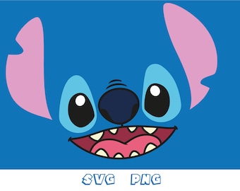 Face Stitch Svg, Ohana SVG, Taglia file per Cricut, Svg, png, download istantaneo, COD020