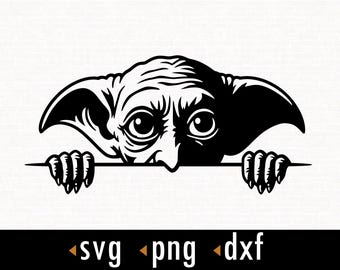 Peeking Friend Elf SVG, Free Elf Svg, Sock Drawer Svg, dxf,Cut files for Cricut & Silhouette, instant download,COD073