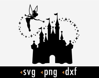 Tinker Castle Svg, Magic Castle svg, dxf, Cut files for Cricut and Silhouette, instant download, COD090