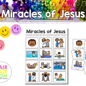 Wunder von Jesus Passende Aktivität