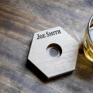 Personalized White Oak Whiskey Smoker Kit - Cocktail Bourbon Smoker Gift