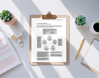 Fire Safety Risk Assessment – PDF Print-Ready Checklist