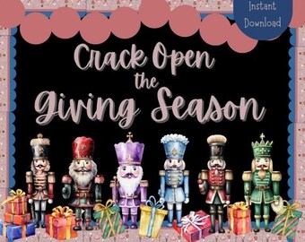 Nutcracker Bulletin Board Kit/Christmas Bulletin Board Kit/Holiday Season