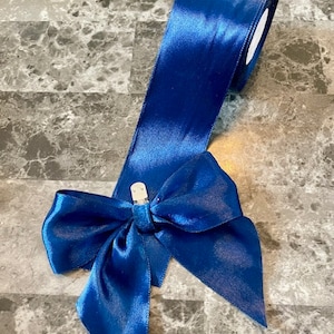 Fermagli per scarpe con fiocco - Blu navy