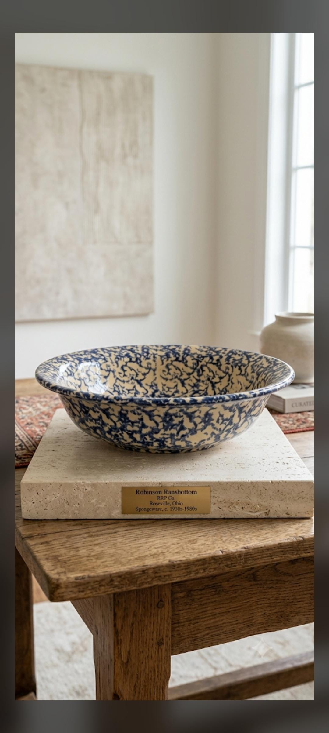 Robinson Ransbottom Pottery Large Bowl - Etsy