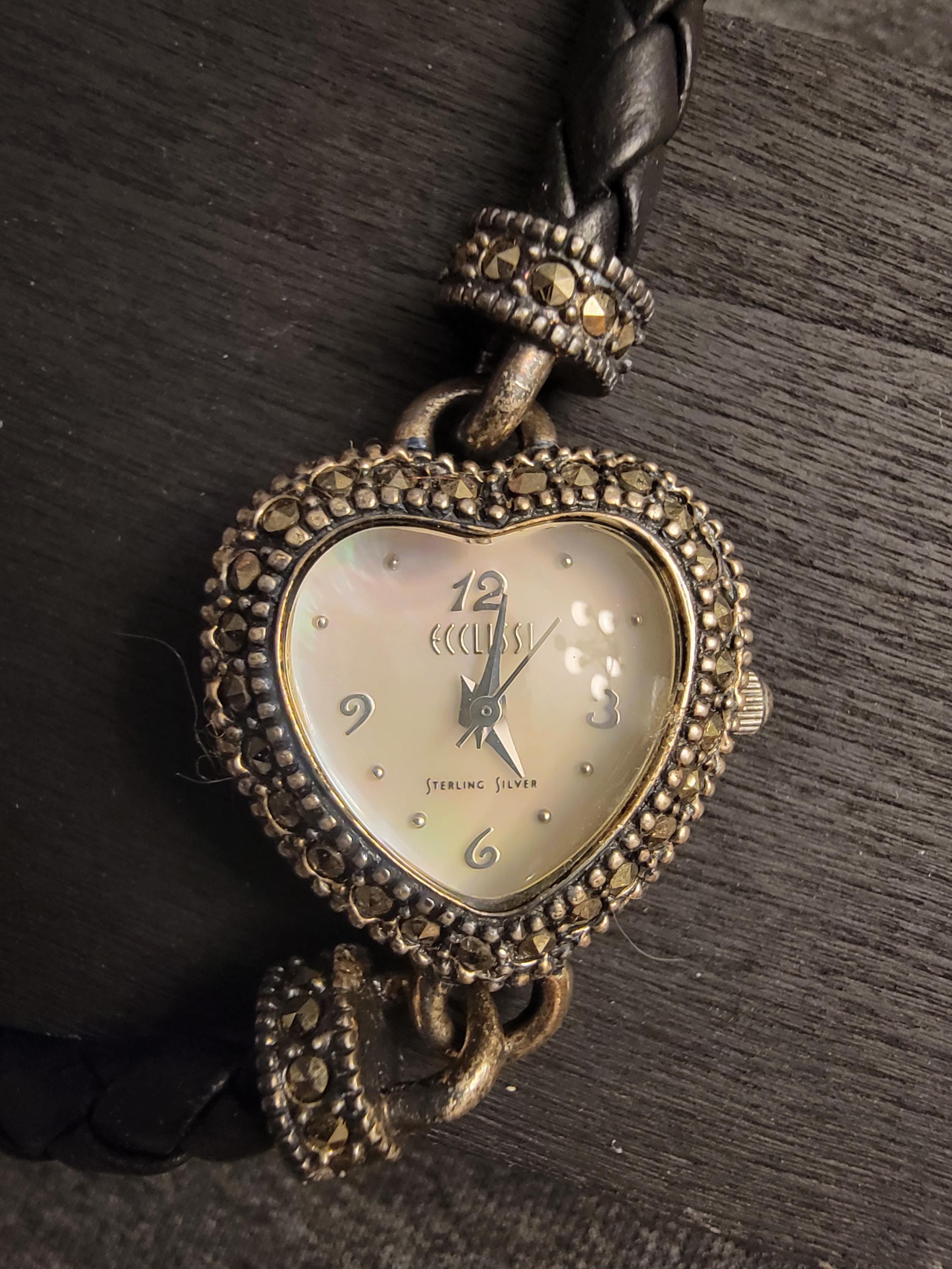 Silver Mother of Pearl Womens Watch - Etsy display picture 1