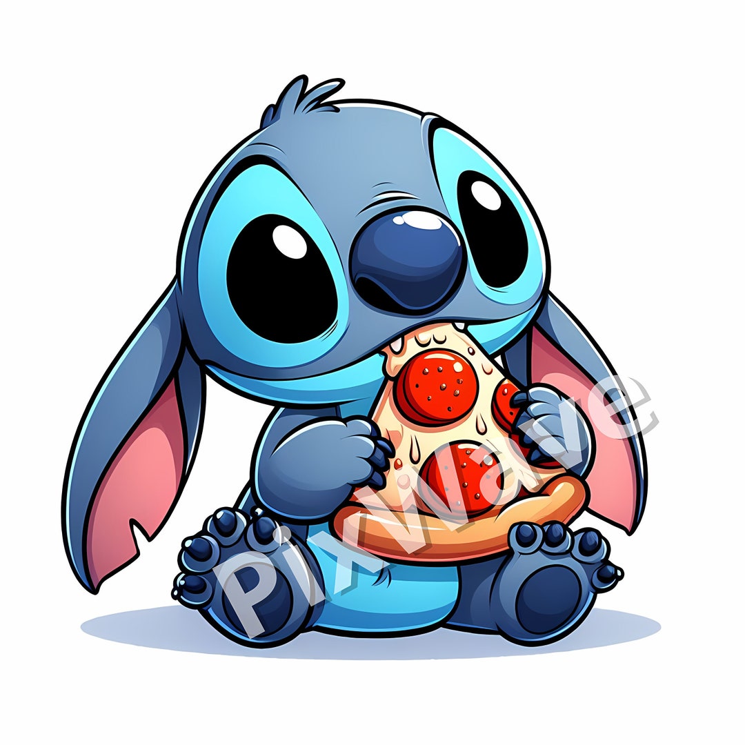 Baby Stitch SVG Cute Stitch Svg Stitch Clipart PNG Blue Alien SVG