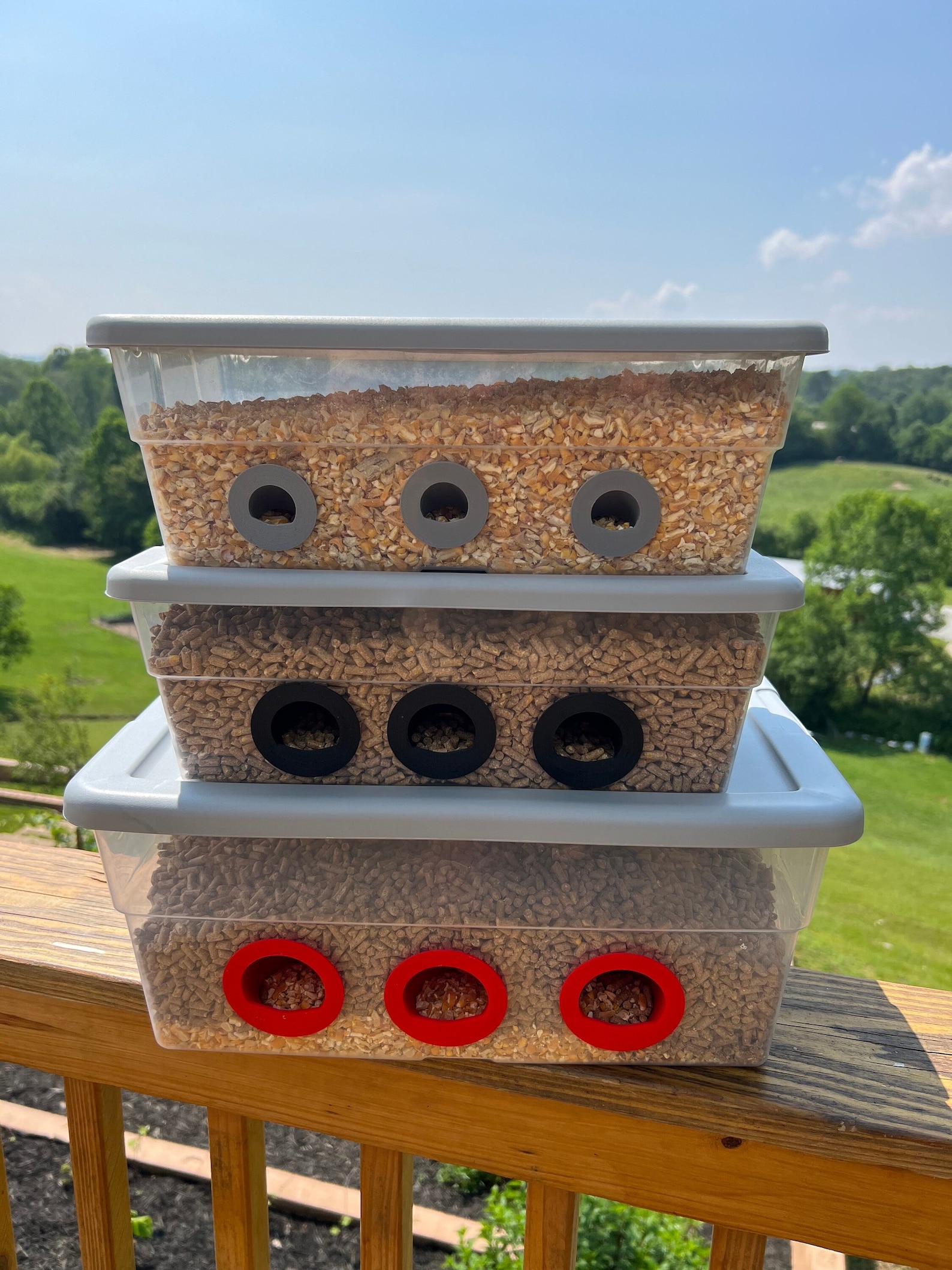 Photo inspiration: Gallery Detail: Quail Chick Feed Saver Port Made In Usa 3D Printed