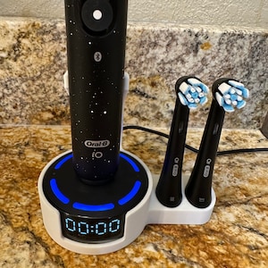 Oral B IO 10 Brush + Head Holder for round base / countertop organizer IO10