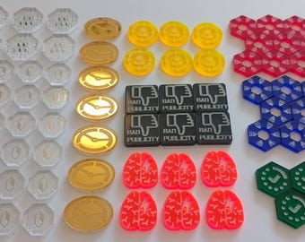 Netrunner LCG - Tokens set, 85pcs