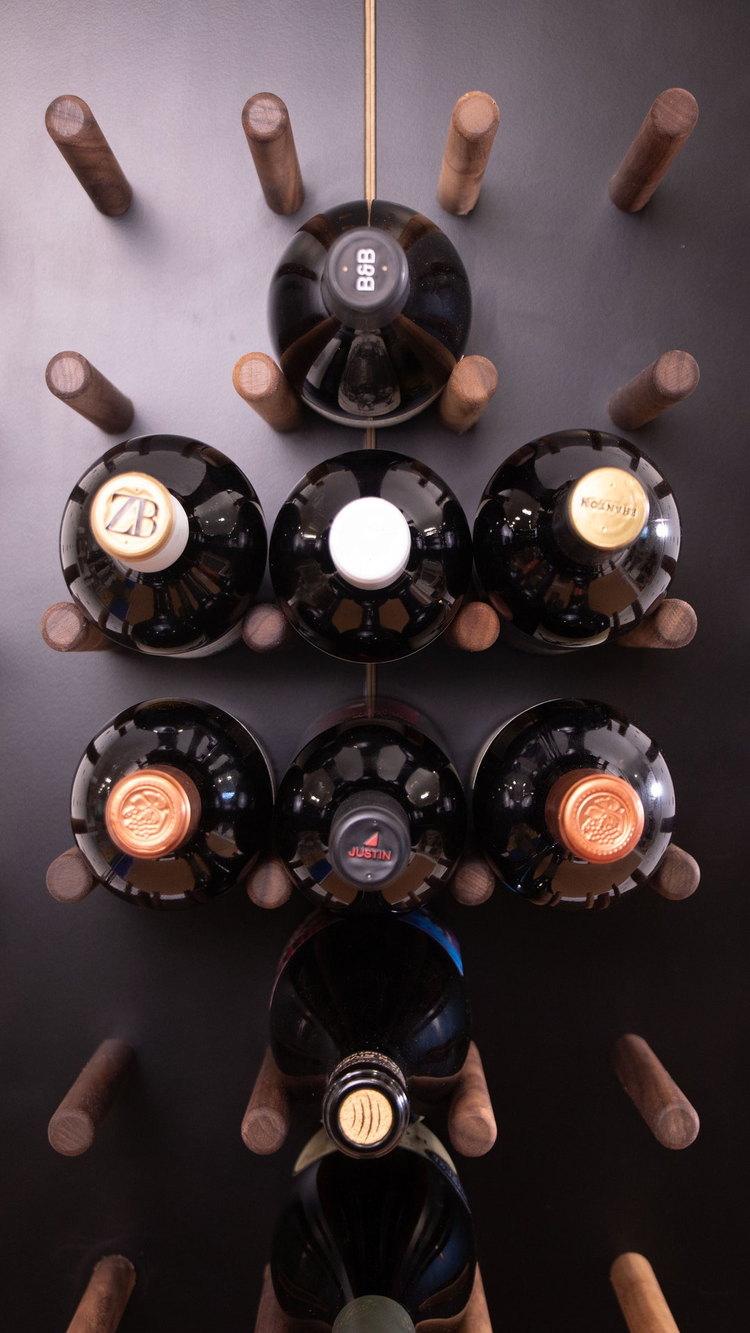 Spot Wall Wine Rack Pegboard System Etsy