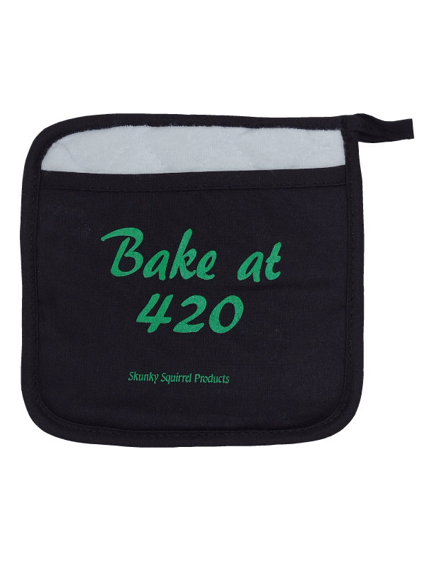  Funny Marijuana 420 Novelty Kitchen Accessories Preheat The  Oven for 420 It's Time to Get Baked Oven Pot Holder with Pocket (Preheat  420) : Home & Kitchen